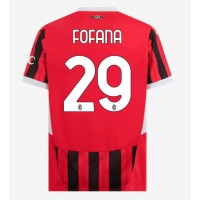 AC Milan Youssouf Fofana #29 Domaci Dres 2024-25 Kratak Rukav